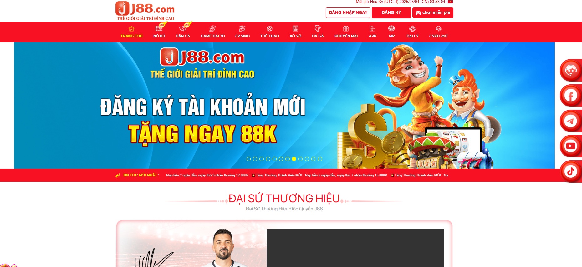 J88 – Cổng Game Quay Hũ Đổi Thưởng Uy Tín, Chất Lừ